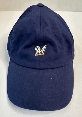 Milwaukee Brewers Under Armour Blue Adjustable Strapback Womens Hat - Image 1 of 4