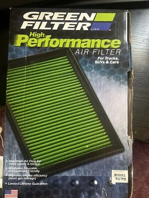 Filtro verde alto rendimiento Foto 1 de 4