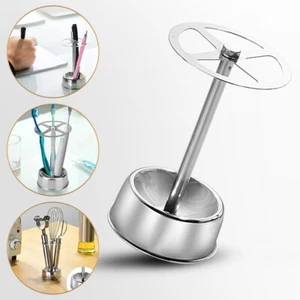 Stainless Steel Toothbrush Holder Toothpaste Stand Bathroom Kitchen 1~2PCS - Picture 1 of 22