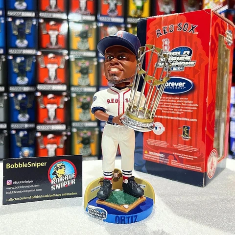 DAVID ORTIZ Boston Red Sox 2004 World Series Champions "Big Papi" MLB Bobblehead Cover