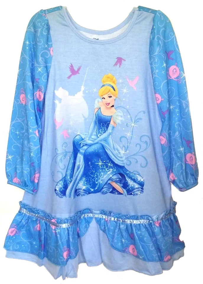 LOJA DA DISNEY ~CAMISOLA MÁGICA PRINCESA CINDERELA~ MENINAS TAMANHO 4 - Imagem 1 de 1
