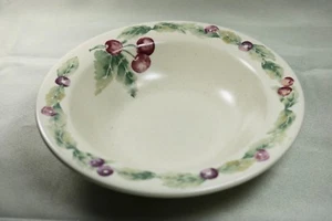 Pfaltzgraff JAMBERRY EE. UU. 7 1/4" Sopa Cereal Cuenco (s) Uvas Púrpura  - Imagen 1 de 5