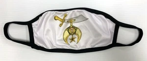 Shriner Scimitar & Crescent Face Mask - Picture 1 of 1