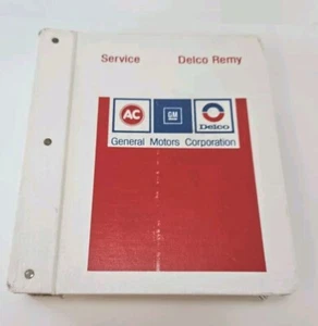 GM Dealer Delco Remy 1JX Manual 60s 70s 80s Indexes Group Sheets GM - Picture 1 of 8