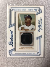 Frank Thomas 2010 Topps 206 Piedmont Mini Framed GU Jersey Relic White Sox