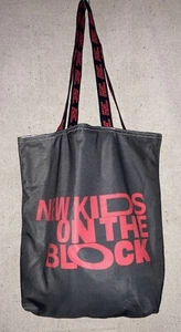 New Kids On The Block Tote Bag NKOTB Concert Tour Fabric Boy Band Memorabilia - Picture 1 of 13