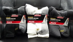 Calcetines de trabajo Dickies genuinos para hombre Crew Dri-Tech Performance 6 pares nuevos "Tú eliges" - Imagen 1 de 34