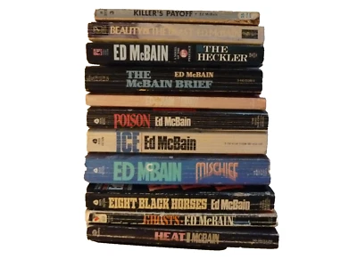 ELEVEN (11) ED McBAIN mass market paperbacks: 8 The 87th Precinct & 3 others Foto 1 de 4
