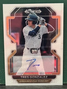 2022 Prizm Draft Picks #PDP140 Tres Gonzalez #07/50 Autograph - Picture 1 of 3
