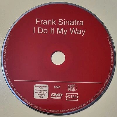 * Frank Sinatra: I Do It My Way • DVD • Region 0 • PAL • Disc Only • FREE post! - Image 1 of 2