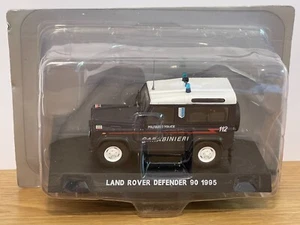 Coche LAND ROVER DEFENDER 90 1995 Carabinieri 112 Policia Italia 1:43 die-cast - Imagen 1 de 4