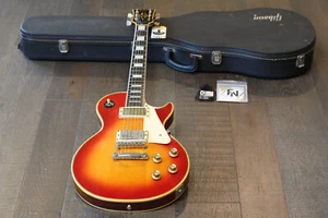 Vintage! 1972 Gibson Les Paul Custom Electric Guitar Cherry Sunburst + OHSC - Picture 1 of 20