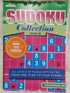 Kappa Sudoku Collection Puzzle Book Volume 150 - Imagen 1 de 3