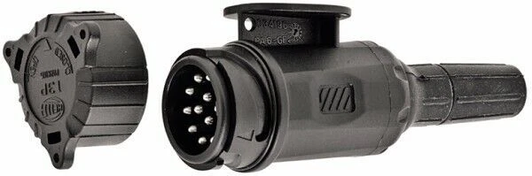 HELLA 8JA 005 951-041 Anhängerstecker - 12V, 13-polig