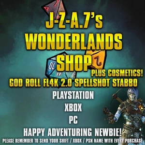 PS/XBOX/PC Tiny Tina's Wonderlands FL4k 2.0 BUILD GOD ROLL ASCENDIDO 50 NICKTEW - Imagen 1 de 9