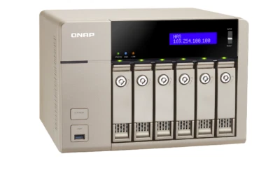 QNAP  TVS-663 6 Bay NAS AMD Quad Core  2.4 GHz, 16GB Memory, HDMI, 2 Gbps LAN - Image 1 of 4