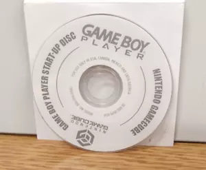GameCube Gameboy Player Start-Up Disc - CRACKED, NOT WORKING, AS-IS/FOR DISPLAY - Picture 1 of 4