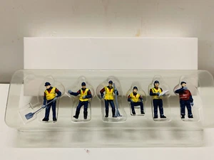 1:50 Scale Plastic Model Figure Engineering Worker 3.9CM (1.5 inch) 6 Pcs !!! - Picture 1 of 4