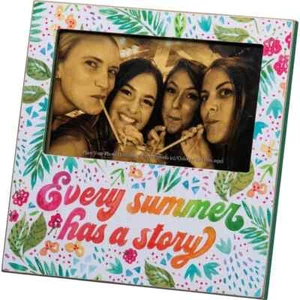 Primitives by Kathy Photo Frame - Every Summer Has A Story - Great Gift!! - Picture 1 of 2
