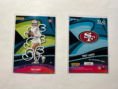 TREY LANCE 2022 Panini Instant My City Card #MC-28 San Francisco 49ers 1 of 1860 - Image 1 of 3