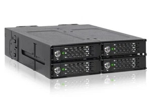 Gabinete para rack móvil ICY Dock MB720MK-B V2 4 bahías M.2 NVMe SSD PCIe 4.0 - Imagen 1 de 8