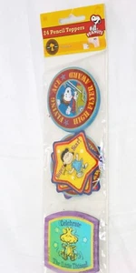 Set of 24 PEANUTS LENTICULAR PENCIL TOPPER New in Package Free Shipping Schulz - Picture 1 of 7