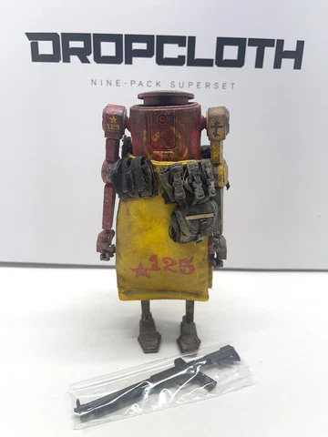 SLIM RED DROPCLOTH figure ThreeA 3A WWRp 1/12 6" designer ASHLEY WOOD 2013 wwr Cover