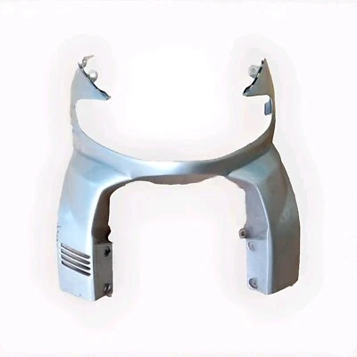 SCUDO CARENA ANTERIORE ORIGINALE SUZUKI BURGMAN 400 K5 2004 2005  ARGENTO - Immagine 1 di 4