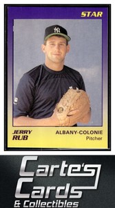 Jerry Rub 1989 Star Albany-Colonie Yankees #16  New York