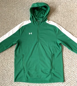 Under Armour Storm Armour Mens 1376889-305 Green Loose Fit Fleece Jacket Size L - Imagen 1 de 11