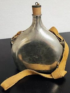 Feldflasche - Flachmann - Zinn - Made in France - TECTA - Bild 1 von 4