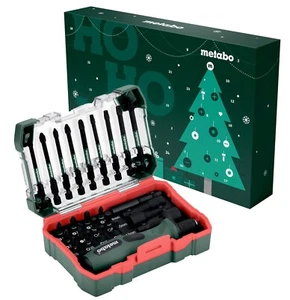 Metabo Calendario de Adviento de Navidad, Juego de Destornilladores 26 Piezas - 626693000 - Imagen 1 de 4