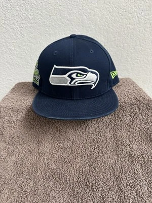 De colección NFL Seattle Seahawks New Era Verde Bajo Bill Snapback Foto 1 de 4