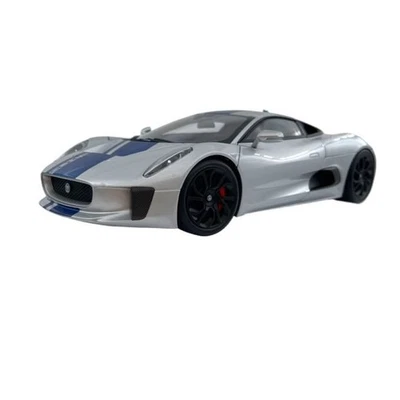 Modellino Auto Almost Real 1/18 Jaguar C-X75 2013 Lightning Silver - Immagine 1 di 4