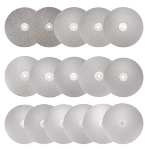 16pcs Diamond Flat Lap Disc 6" x 1/2" Arbor 50-3000 Grit Abrasive Wheel Lapping - Picture 1 of 7
