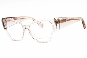 PHILIPP PLEIN VPP100 07T1 Eyeglasses Beige Frame 55mm - Picture 1 of 4