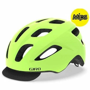 Giro Cormick MIPS Urban Bike Helmet Matt Highlight Yellow / Black - Unisize - Picture 1 of 1