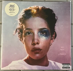 Halsey Manic Milky Clear Vinyl LP Ariana Grande Demi Lovato Taylor Swift - Foto 1 di 7