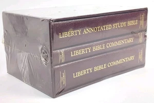 Liberty University Layman's Library (15,000 Club) – 3-Volume Bible Set - Sealed - Picture 1 of 7