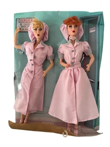 I Love Lucy Doll Job Switching Episode 39 Lucille Ball Ethel Barbie 2008 - Picture 1 of 6