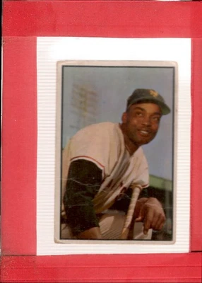 Bowman 1953 color #51 Monte Irvin G Good NY Giants ID:71860 Foto 1 de 2