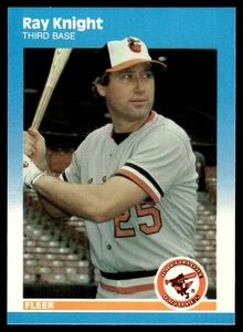 1987 Fleer Update Glossy Ray Knight Baltimore Orioles #U-58 - Picture 1 of 2