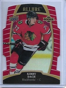 2019-20 UPPER DECK ALLURE RED RAINBOW DIE-CUT KIRBY DACH ROOKIE HOCKEY CARD - Picture 1 of 1