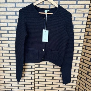 Cárdigan Joie negro con botones talla pequeña - Imagen 1 de 7