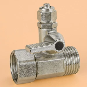 Wasseranschluss Adapter Absperr Kugelhahn Osmoseanlage Wasserfilter Kugelventil/ - Bild 1 von 8