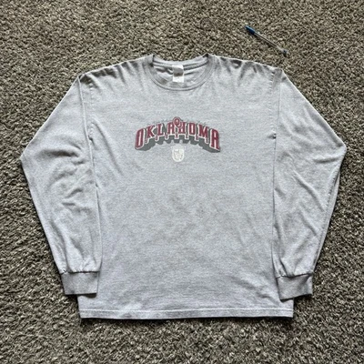 Y2K Oklahoma Sooners 2005 National Championship Long Sleeve T-shirt XL - Image 1 of 4