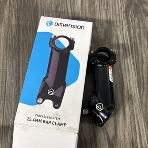 Dimension 25.4 Stem Length 90mm Clamp 25.4mm 35 Steerer 1 1/8 Black #H1 - Picture 1 of 3