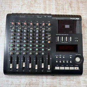 TASCAM 424 MKIII 4-Track Portastudio Cassette Tape Recorder w/ Adapter Japan - Picture 1 of 9