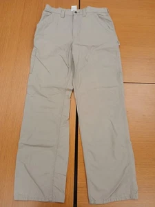 Carhartt Pants Mens 36x34 Original Fit B151 Tan Carpenter Work Ranch 2014 - Picture 1 of 13