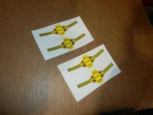 4 LIONEL Santa Fe F-3 Decals, Long ago Reproductions - Picture 1 of 1